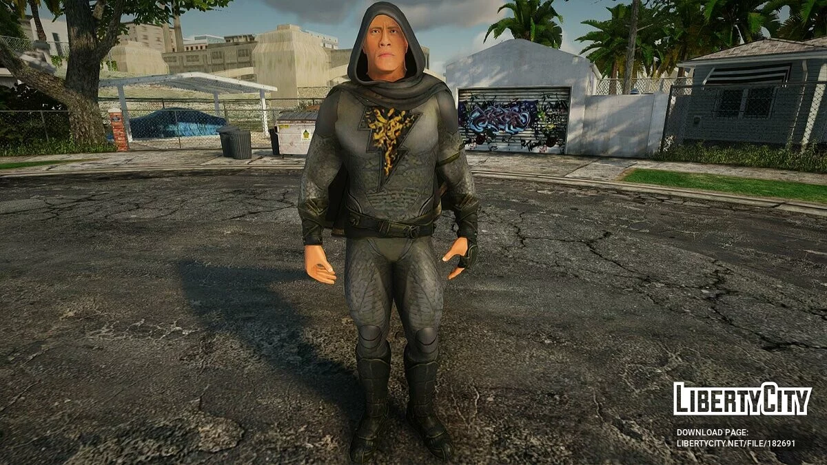 Black Adam (Dwayne Johnson) / GTA San Andreas