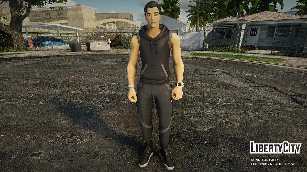 Диез из Fortnite / GTA San Andreas