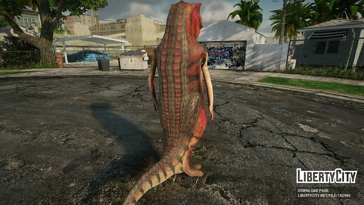 Dinosaurus Umanoid / GTA San Andreas