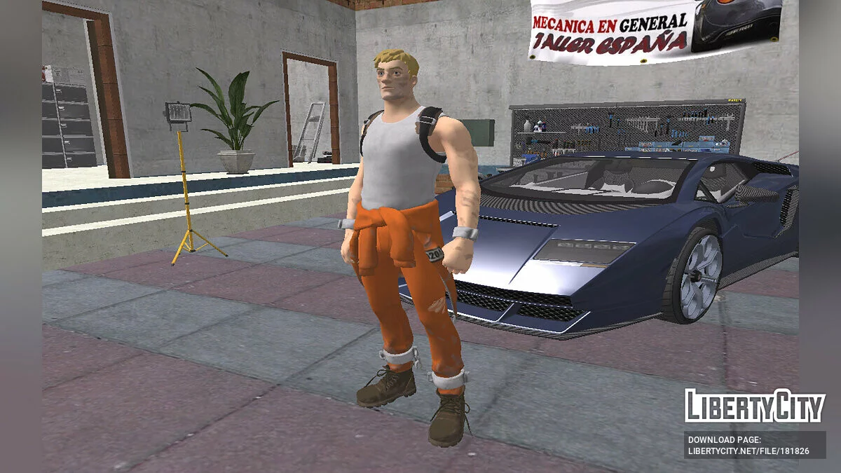 Jones Unchained aus Fortnite / GTA San Andreas