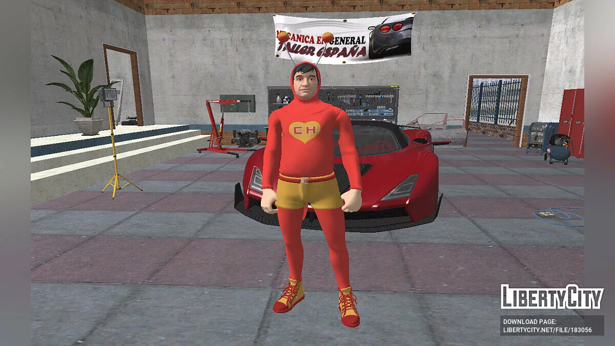El Chapulín Colorado de Fortnite / GTA San Andreas