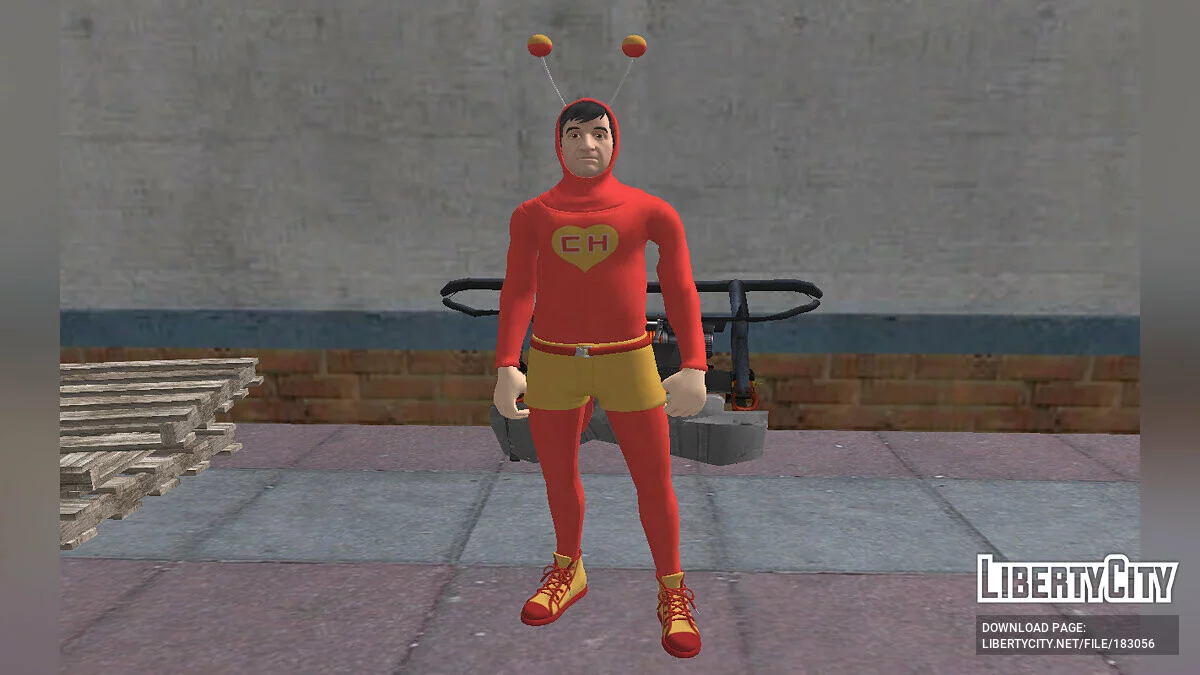 El Chapulín Colorado de Fortnite / GTA San Andreas