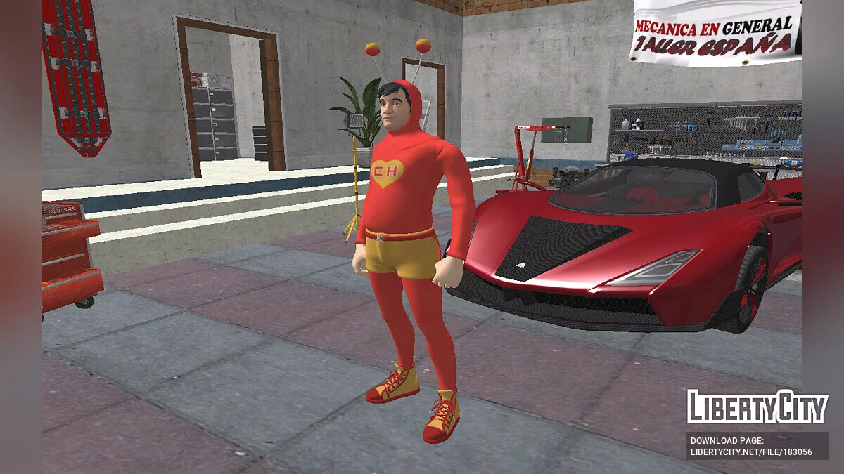 El Chapulín Colorado de Fortnite / GTA San Andreas