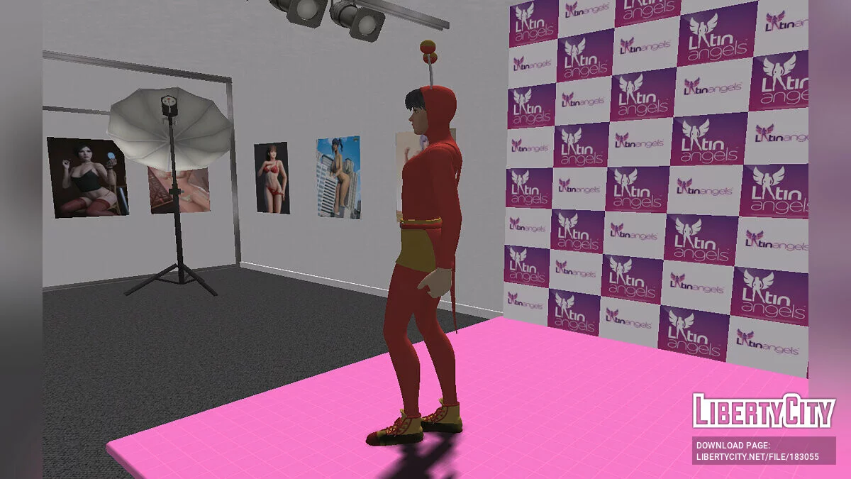 Heroína Colorada de Fortnite / GTA San Andreas