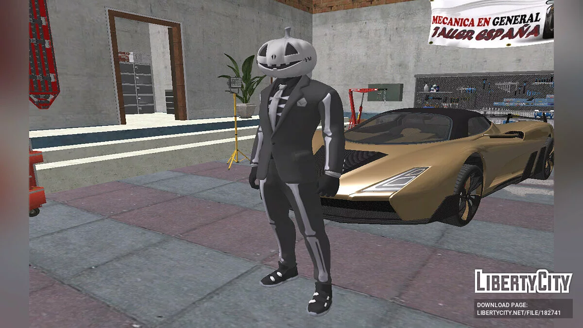 Jack O'Sassin dari Fortnite / GTA San Andreas