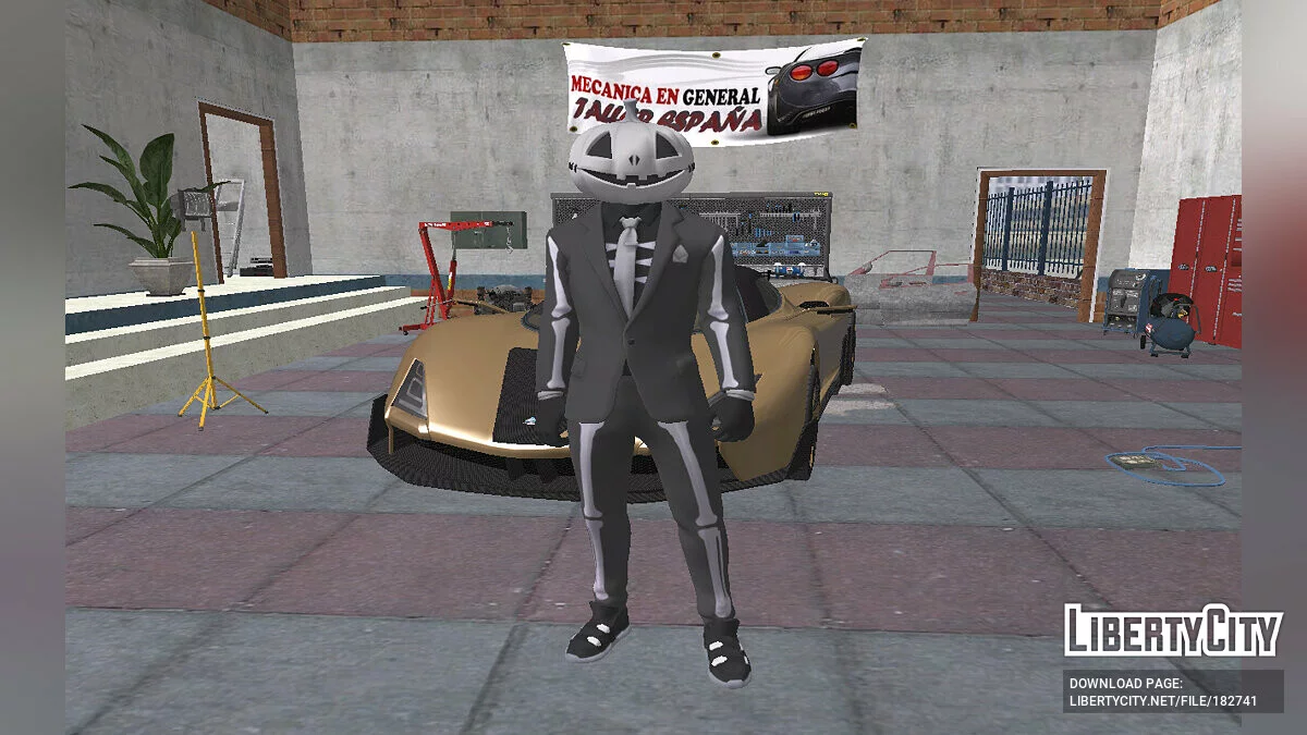 Jack O'Sassin dari Fortnite / GTA San Andreas