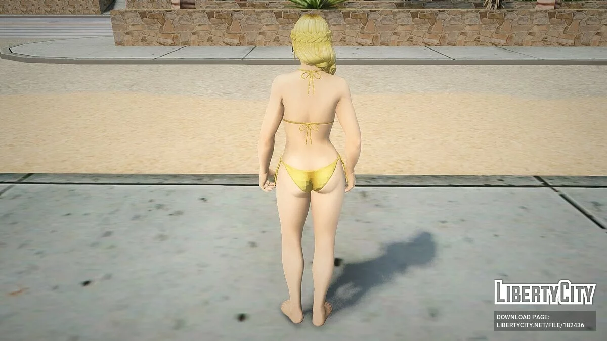 Helena Douglas en bikini / GTA San Andreas