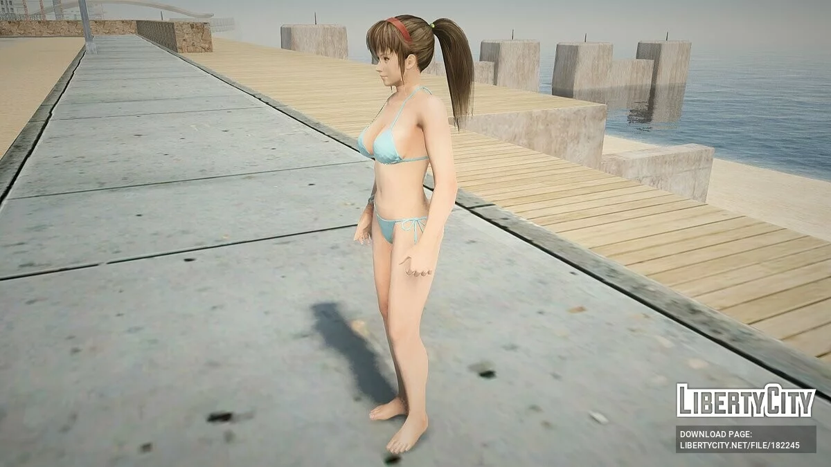 Hitomi in a bikini / GTA San Andreas