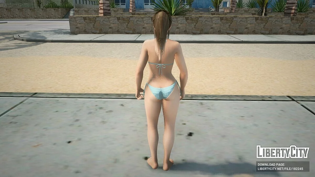 Hitomi in a bikini / GTA San Andreas
