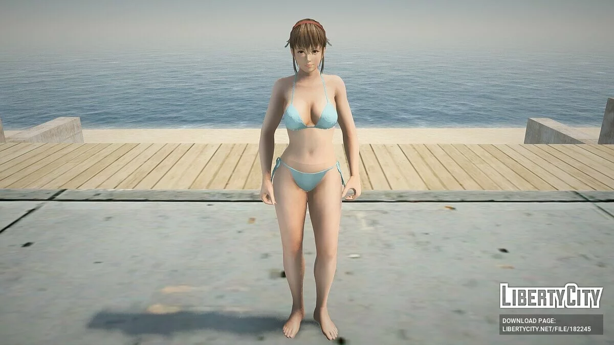 Hitomi in a bikini / GTA San Andreas