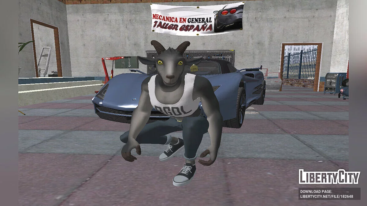 来自 Fortnite 的山羊 / GTA San Andreas