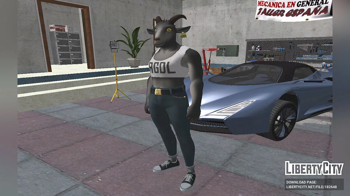 来自 Fortnite 的山羊 / GTA San Andreas