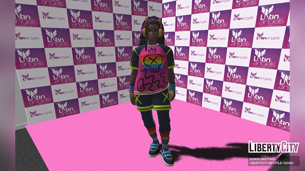 Mazy из Fortnite / GTA San Andreas