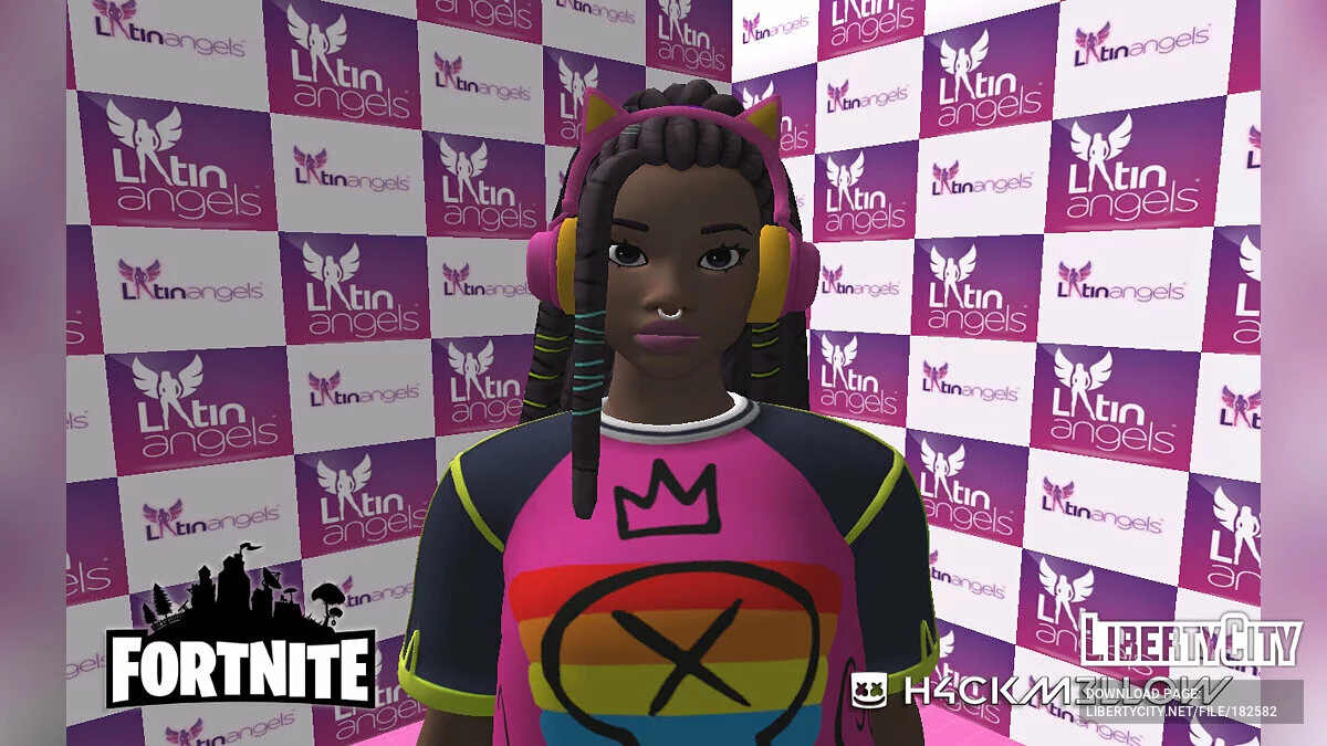Mazy из Fortnite / GTA San Andreas