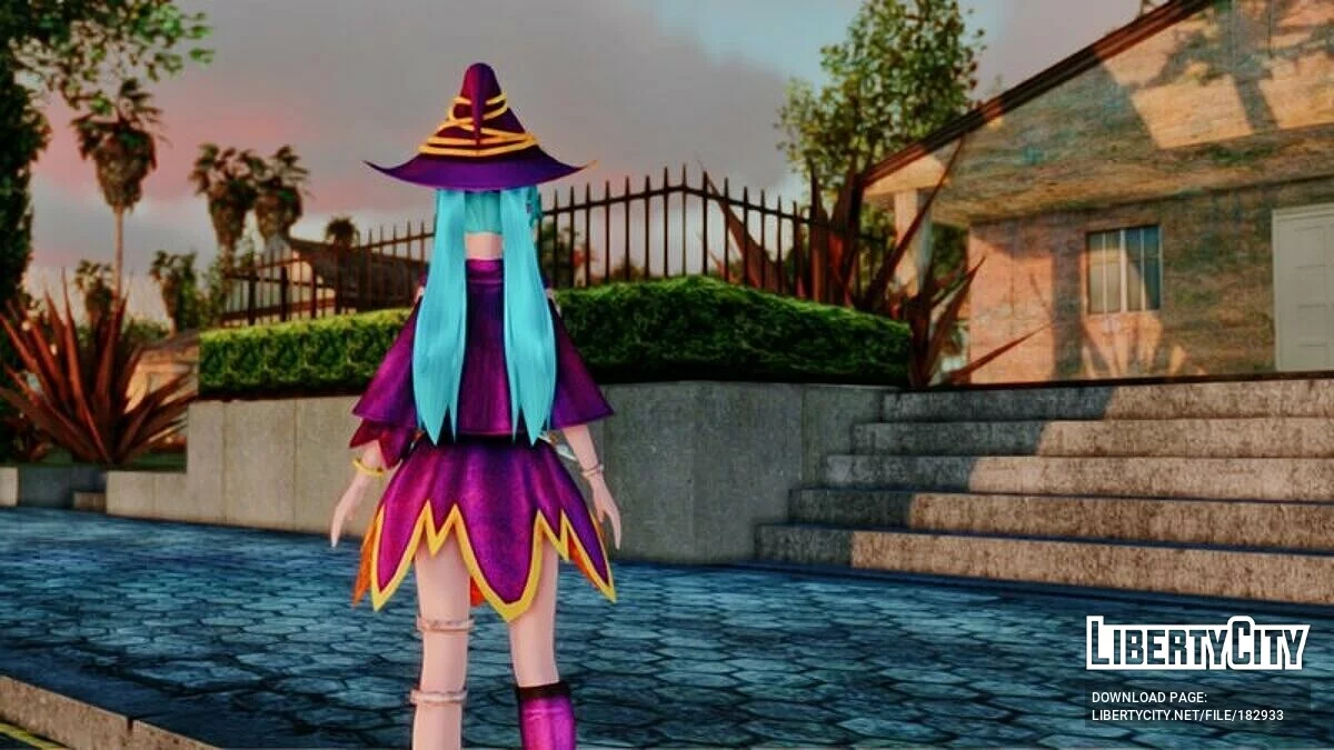 Miku Hatsune - Halloween / GTA San Andreas