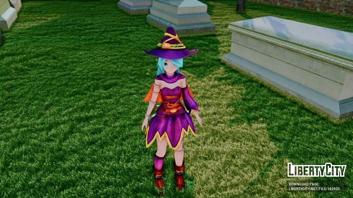 Miku Hatsune - Halloween / GTA San Andreas