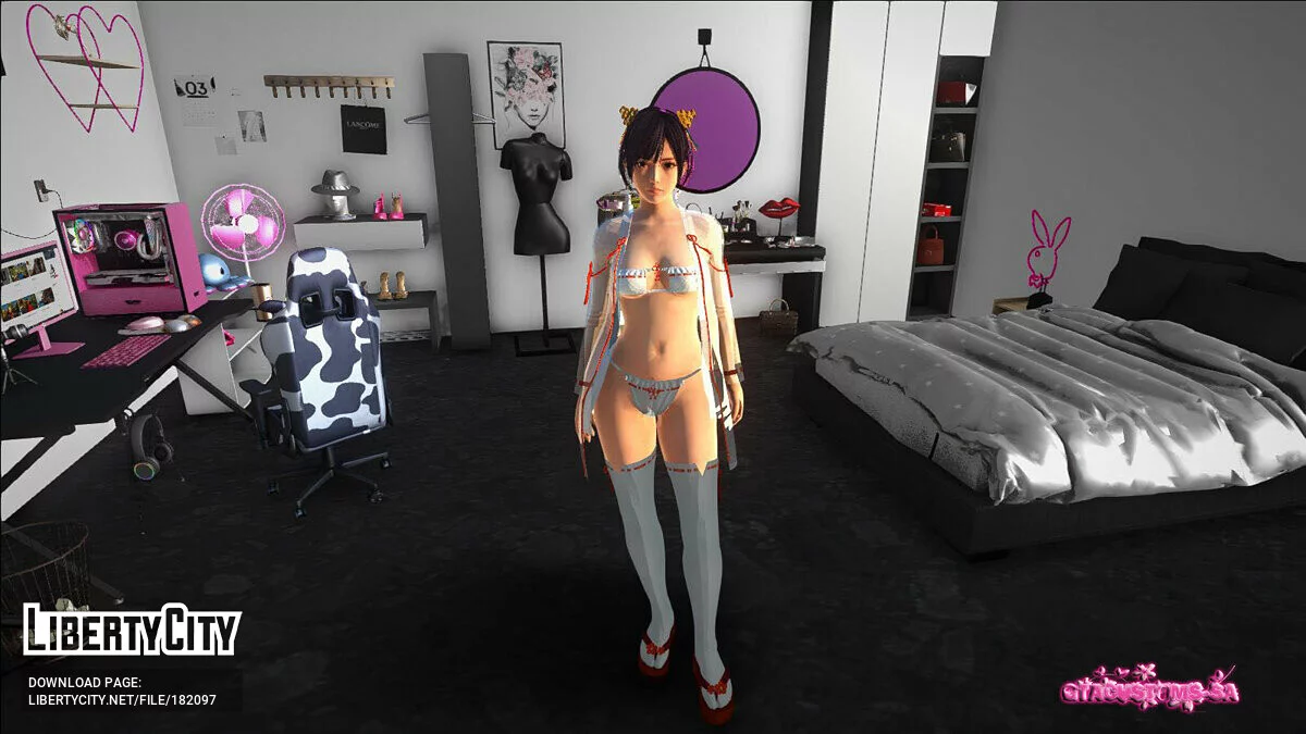 Nagisa Chihaya Of Zuium / GTA San Andreas