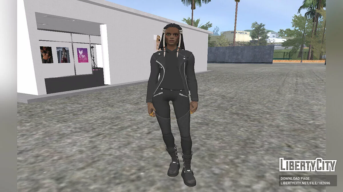 Noiva de Frankenstein do Fortnite / GTA San Andreas