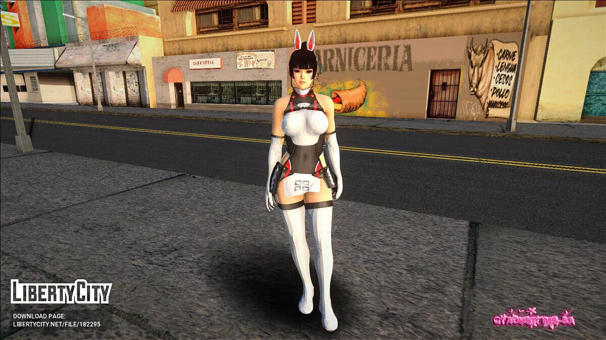 Ниотенгу Alice Gear / GTA San Andreas