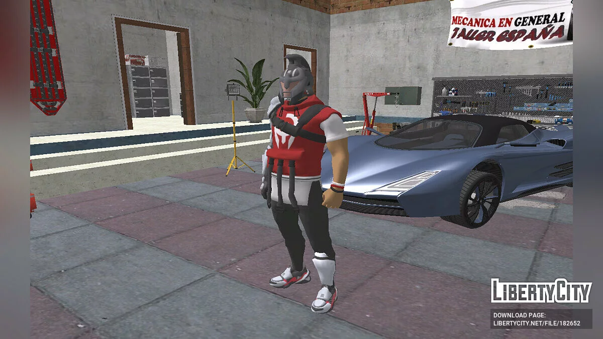 帕特里克·马霍姆斯 - 来自堡垒之夜的角斗士 / GTA San Andreas