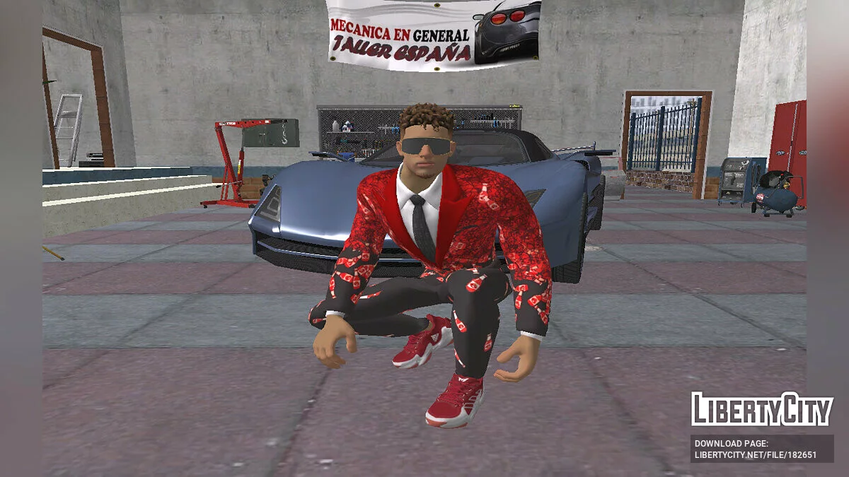 帕特里克·马霍姆斯(Saucy Style)来自堡垒之夜 / GTA San Andreas