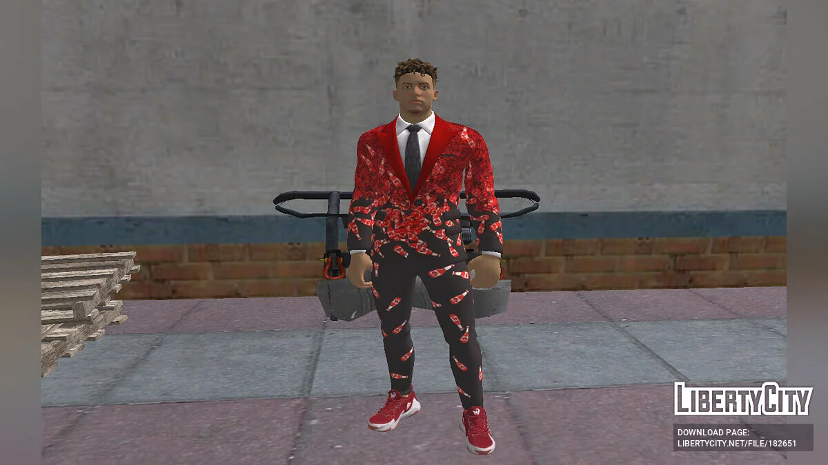 帕特里克·马霍姆斯(Saucy Style)来自堡垒之夜 / GTA San Andreas