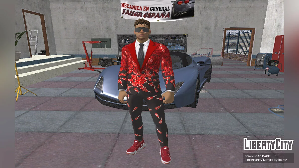 帕特里克·马霍姆斯(Saucy Style)来自堡垒之夜 / GTA San Andreas