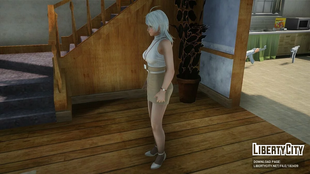 Пэтти в офисной одежде / GTA San Andreas