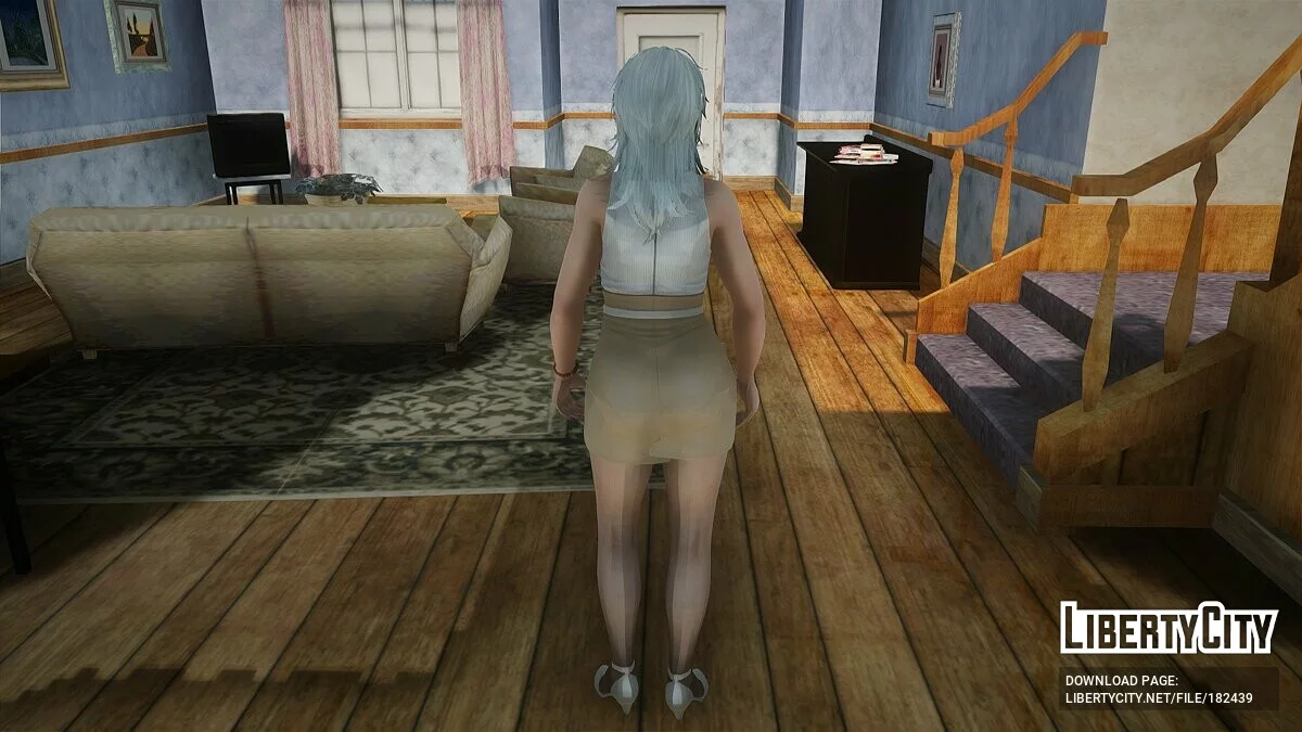 Пэтти в офисной одежде / GTA San Andreas