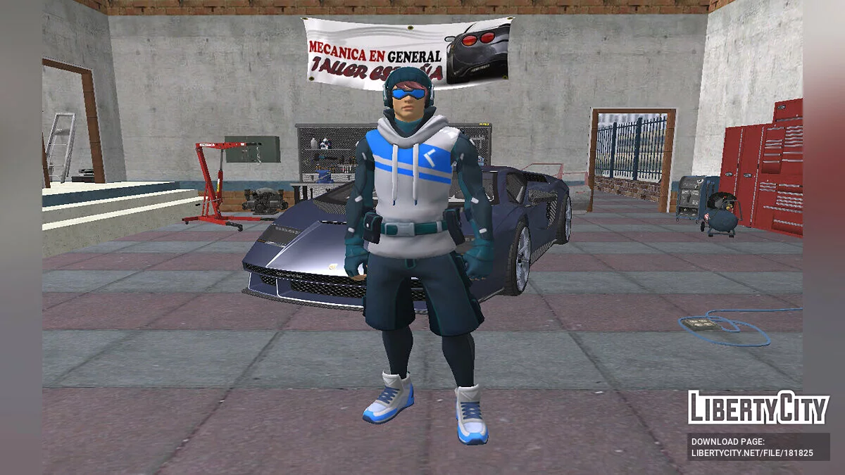 Point Patroller aus Fortnite / GTA San Andreas