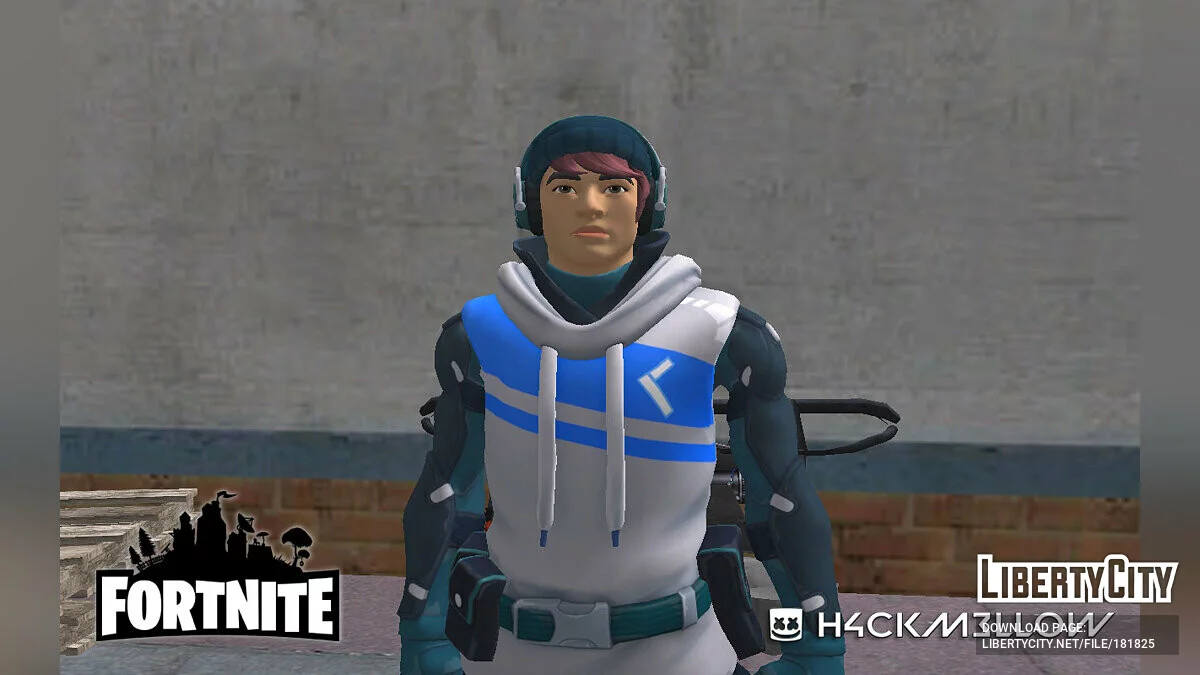 Point Patroller aus Fortnite / GTA San Andreas
