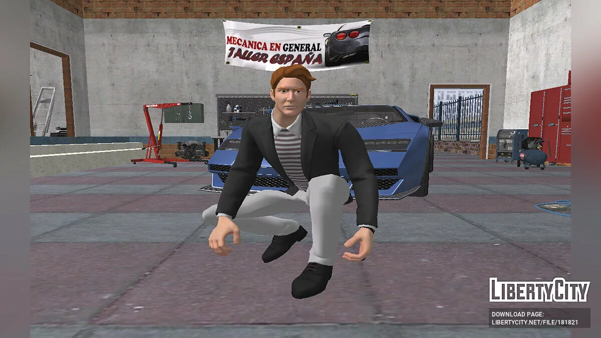 Rick Astley aus Fortnite / GTA San Andreas