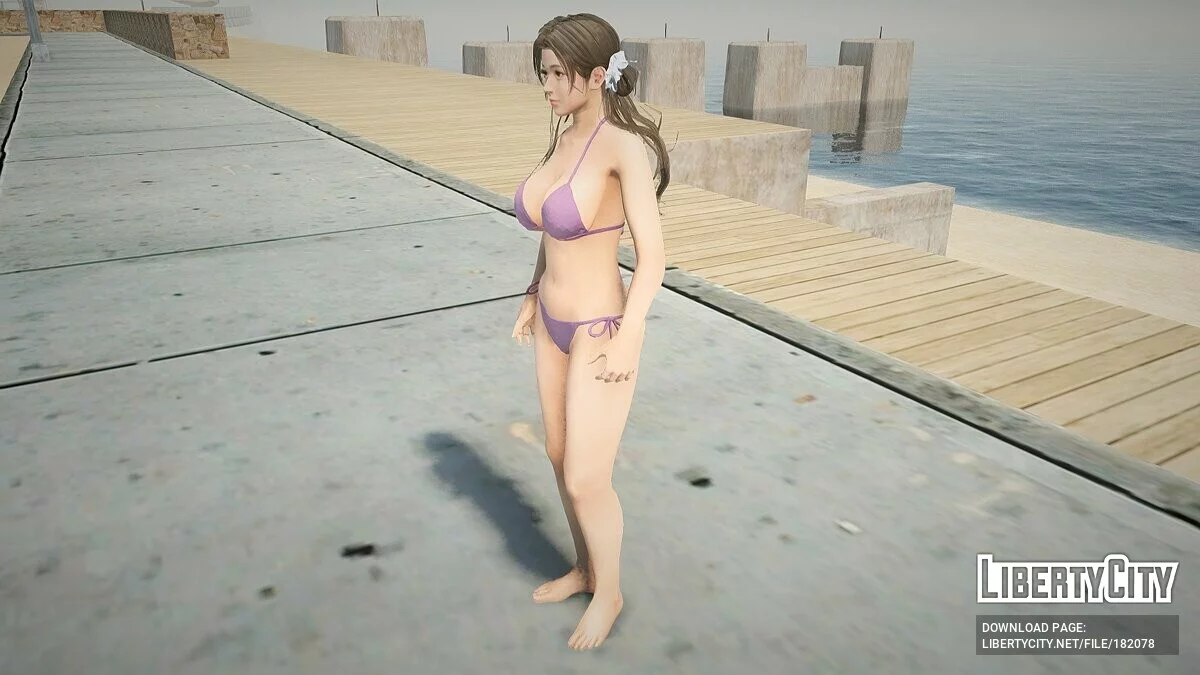 Sayuri in a bikini / GTA San Andreas