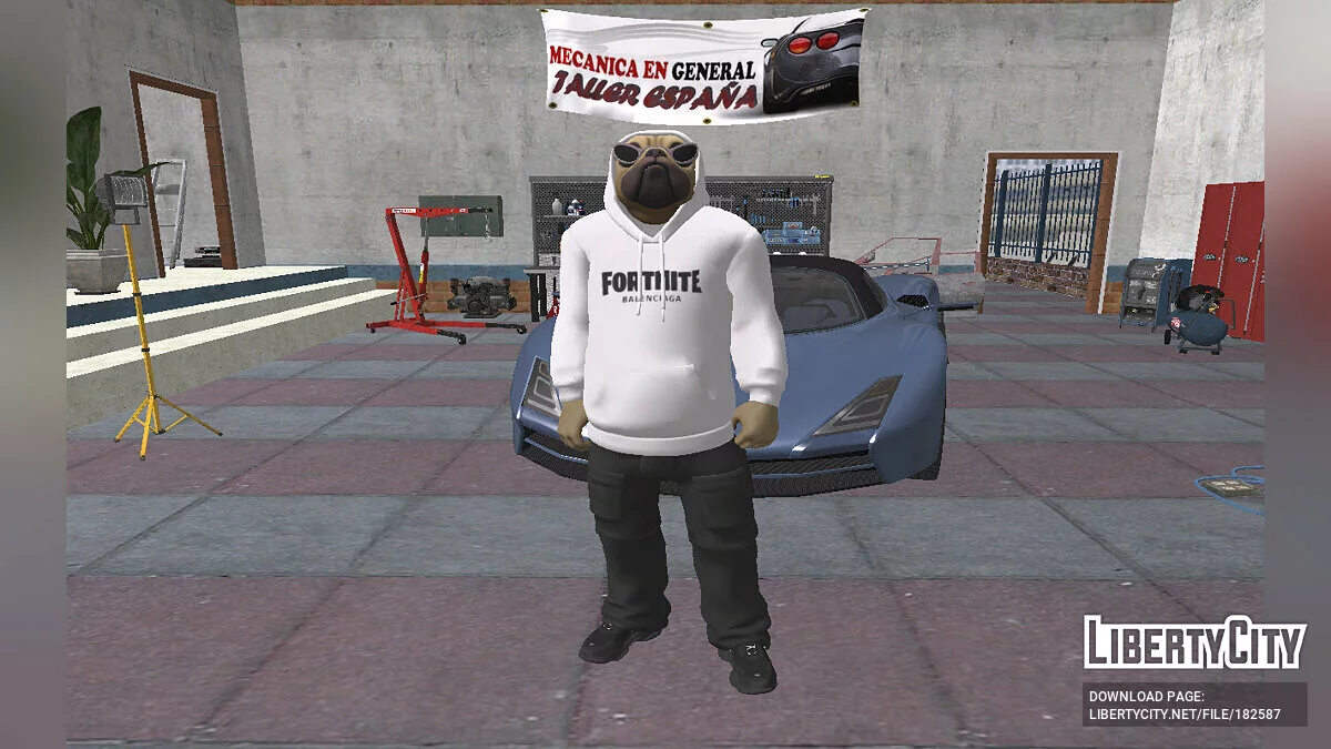 堡垒之夜时尚狗狗 / GTA San Andreas