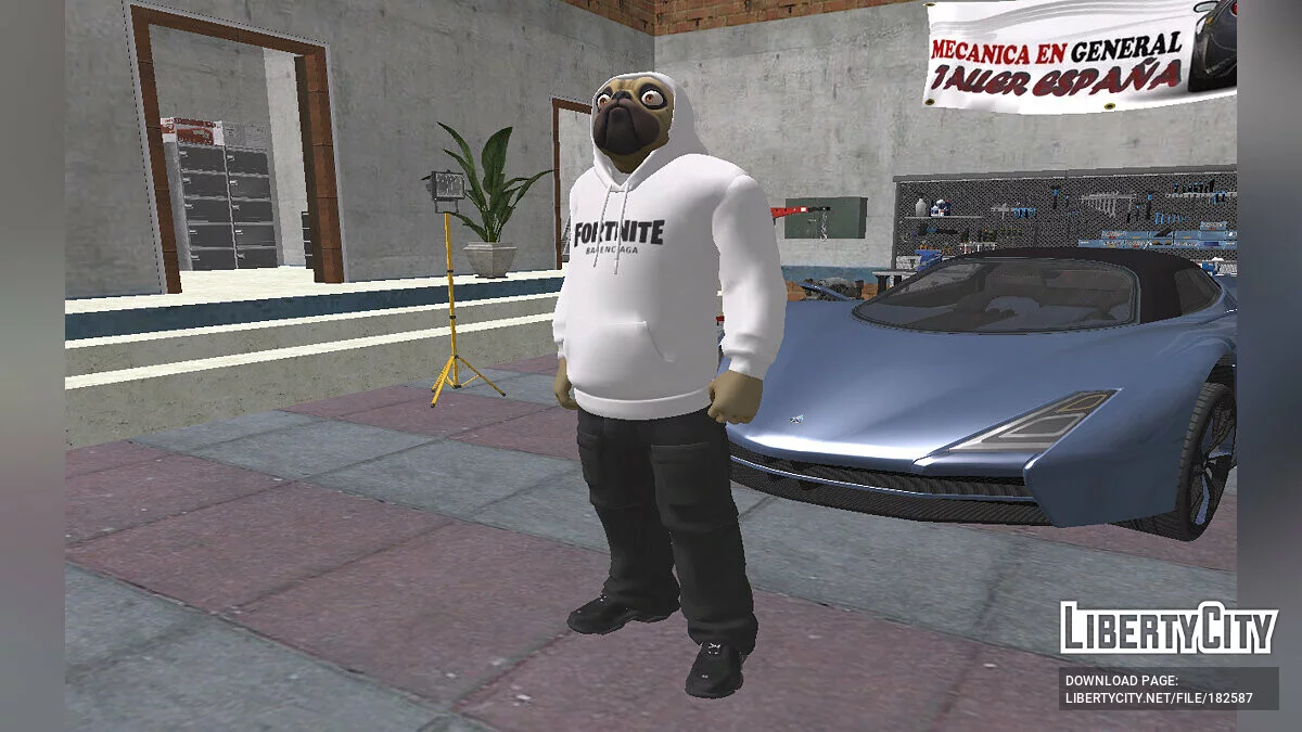 堡垒之夜时尚狗狗 / GTA San Andreas