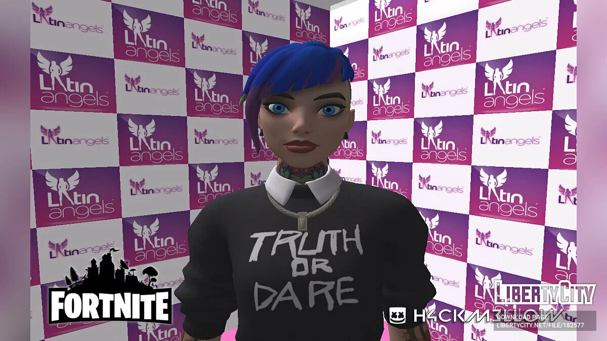 Twyn Stryder aus Fortnite / GTA San Andreas