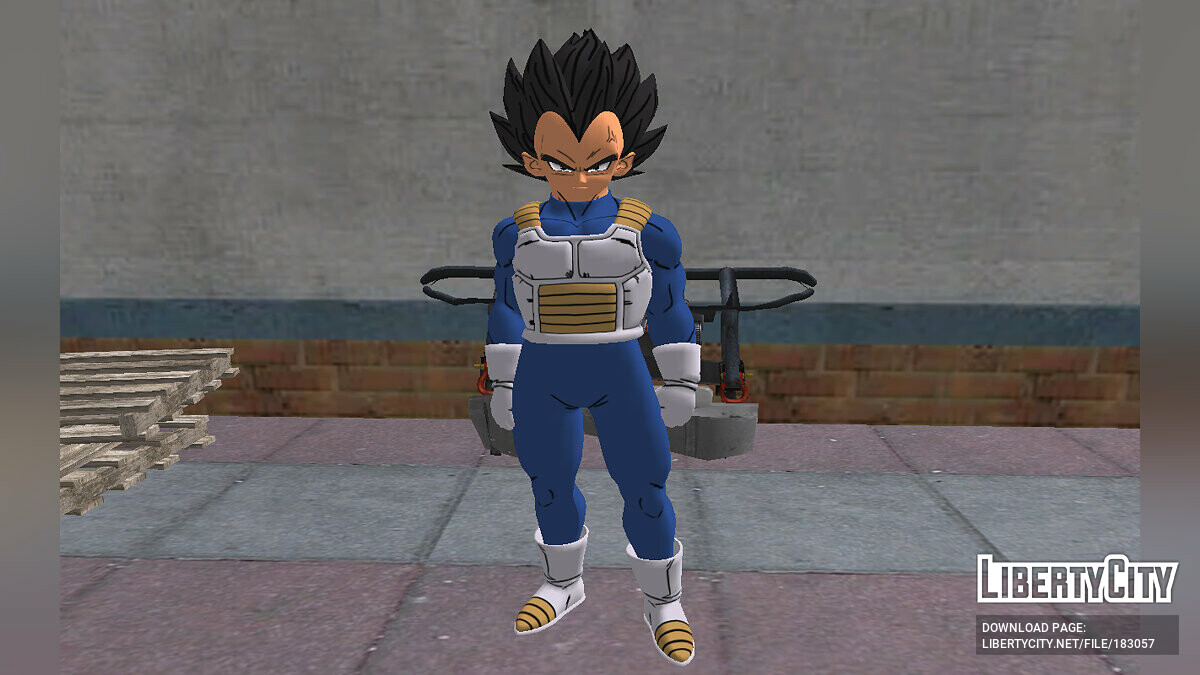 Download Vegeta from Fortnite for GTA San Andreas