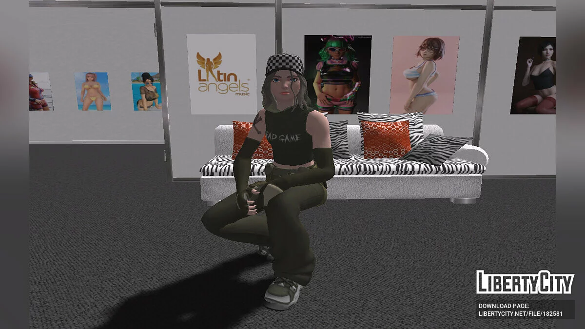 来自堡垒之夜的Veronika / GTA San Andreas