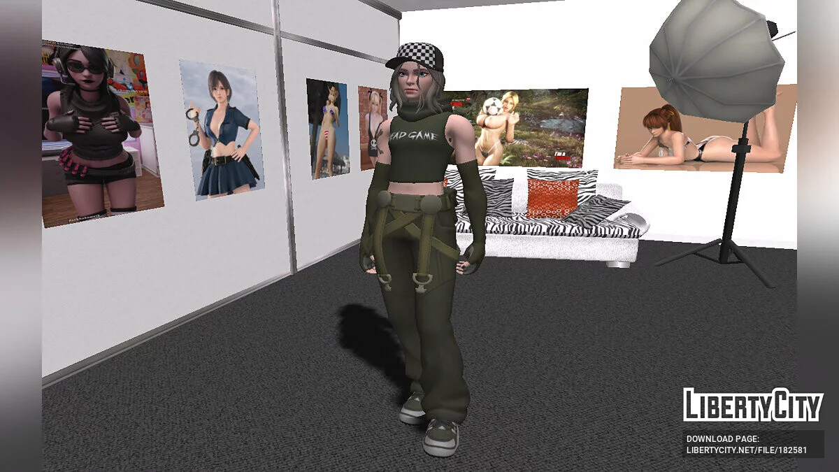 来自堡垒之夜的Veronika / GTA San Andreas
