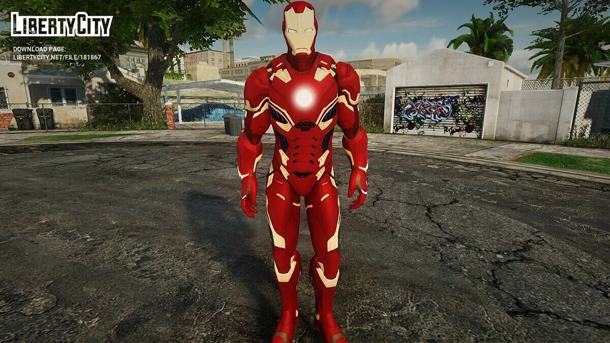 Iron Man MK 45 / GTA San Andreas