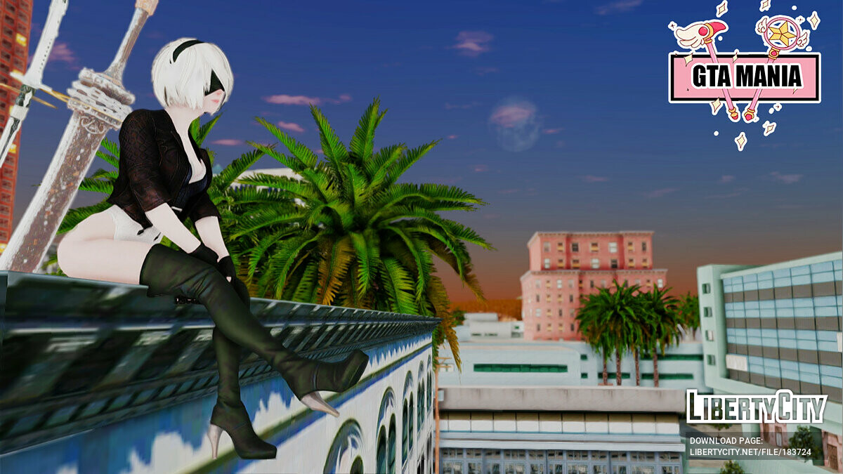 Download 2b Casual Nierautomata For Gta San Andreas 0822