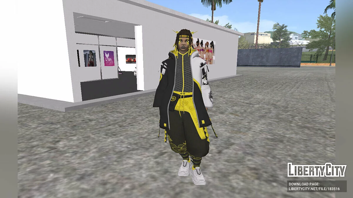Aïda de Fortnite / GTA San Andreas