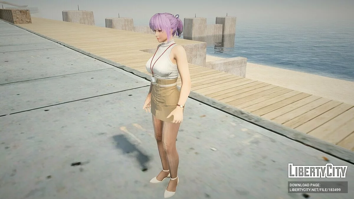 绫音在办公室服装 / GTA San Andreas