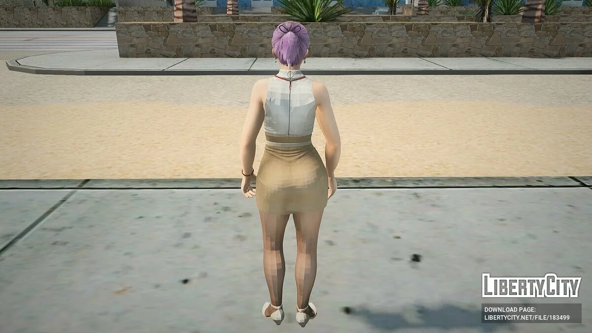 绫音在办公室服装 / GTA San Andreas