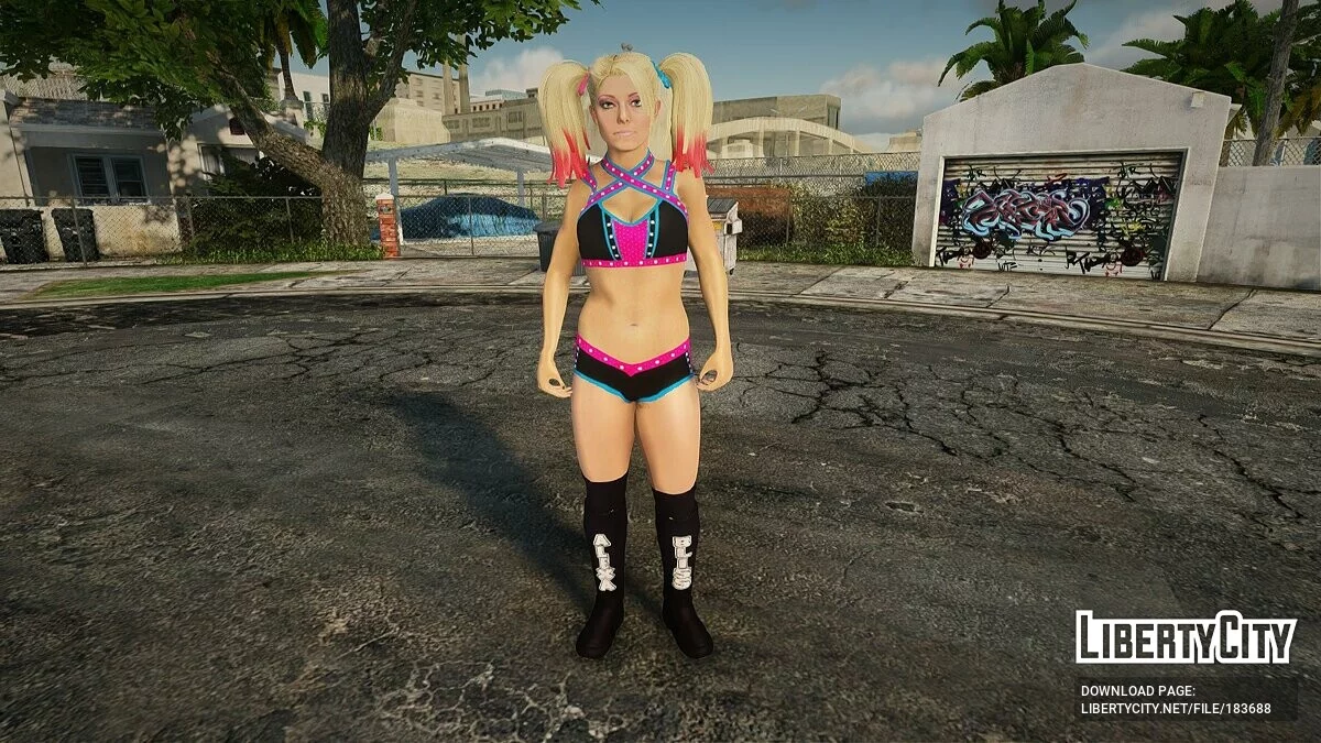Alexa Bliss / GTA San Andreas