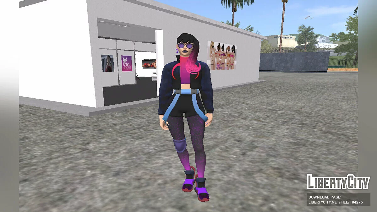 来自 Fortnite 的 Dawn Eclipse / GTA San Andreas