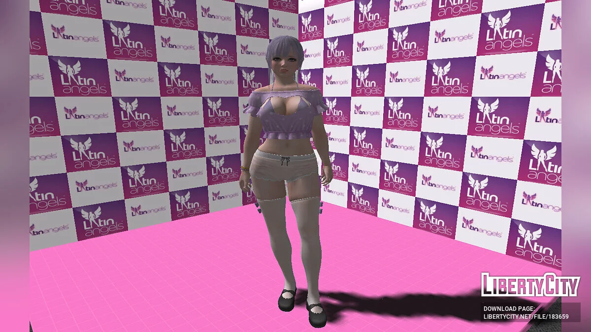 Fiona in a sexy outfit / GTA San Andreas