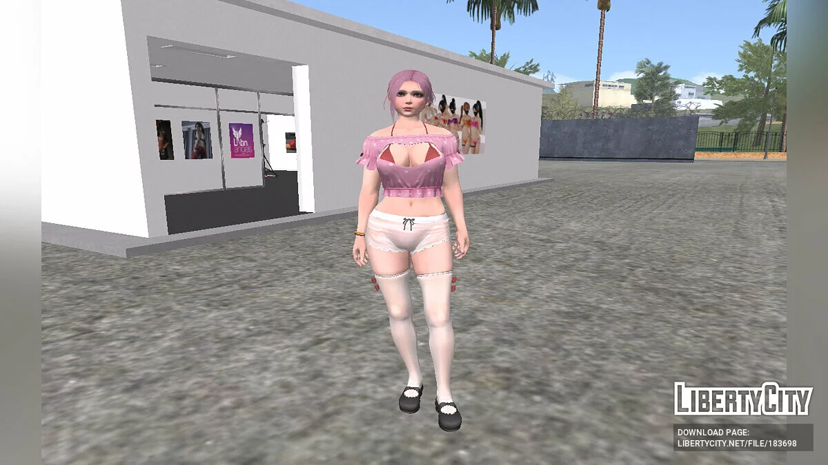 Elise dalam Pakaian Seksi / GTA San Andreas