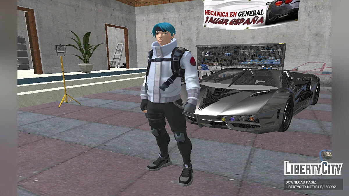 Jun Hwan із Fortnite / GTA San Andreas
