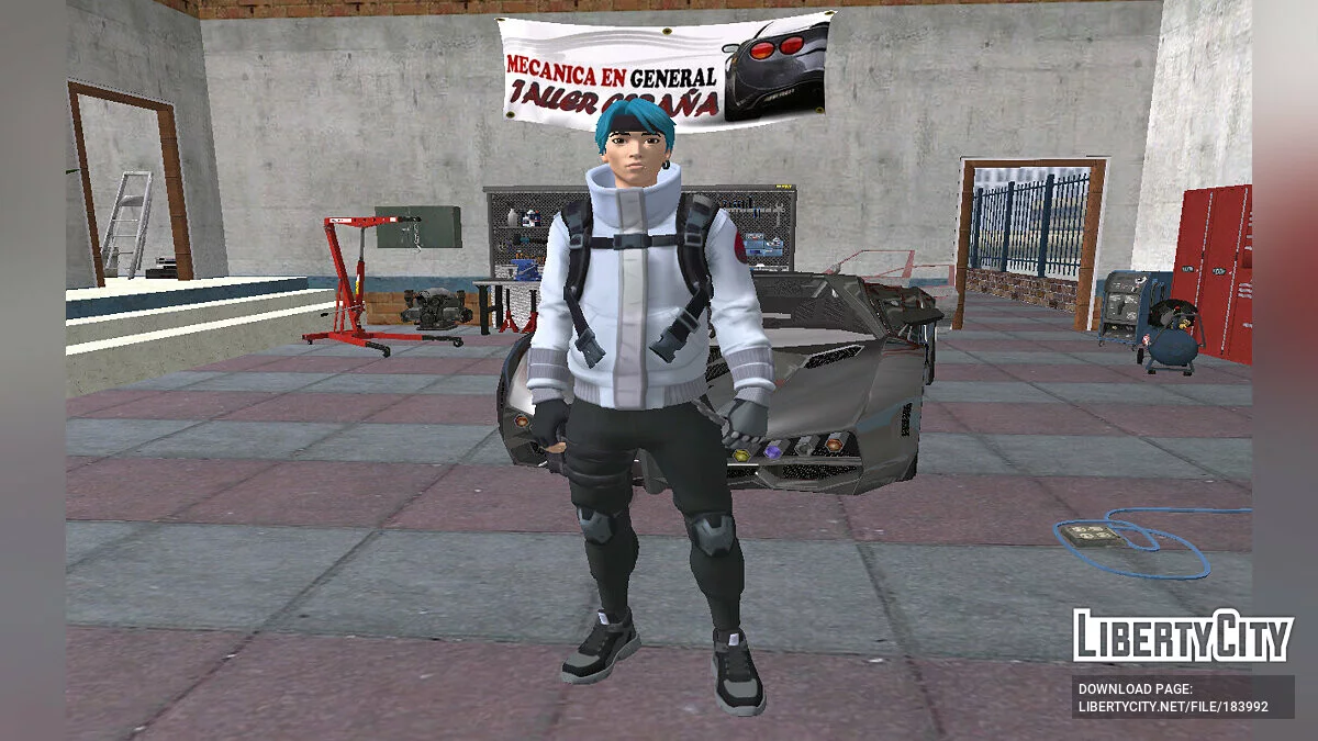 Jun Hwan із Fortnite / GTA San Andreas